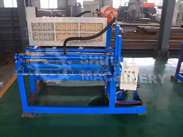 1000pcs per hour semi-automatic paper tray machine