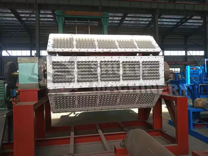 Machine de fabrication de plateaux à œufs personnalisés