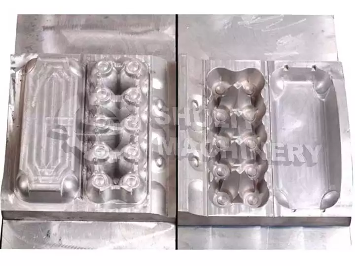 Moldes de bandeja de papel diferentes