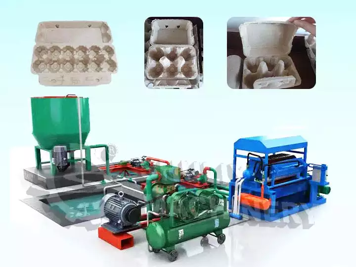 Egg carton production line-egg carton machine