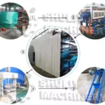 ligne de production de cartons à œufs en papier entièrement automatique