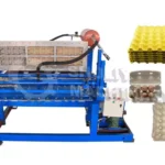 Máquina para fabricar bandejas de huevos de pulpa 1000-1500pcs/h