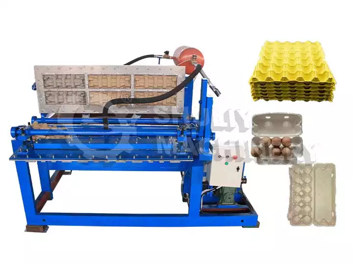1000-1500PCS/H Pulp Egg Tray Making Machine