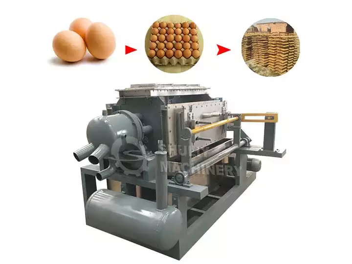 Egg tray maker