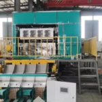 egg carton making machine with collection