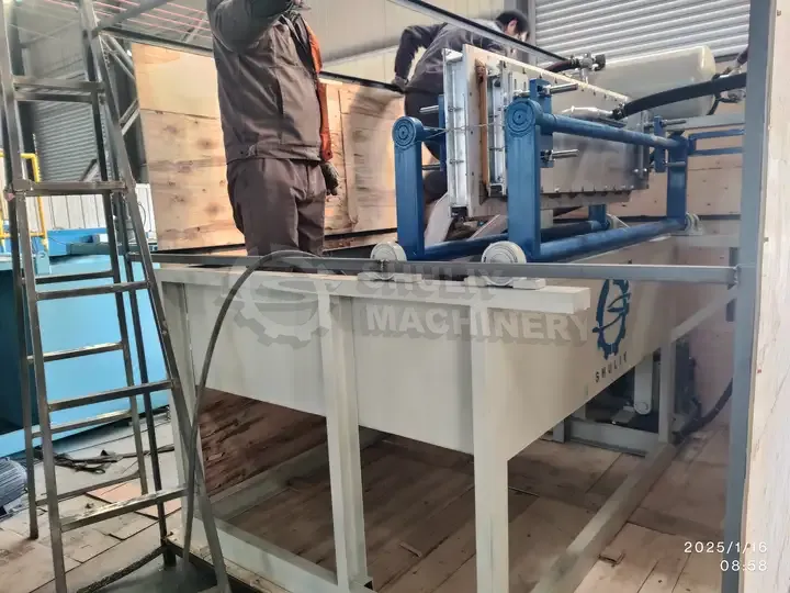 Paper pulp egg tray machine packing