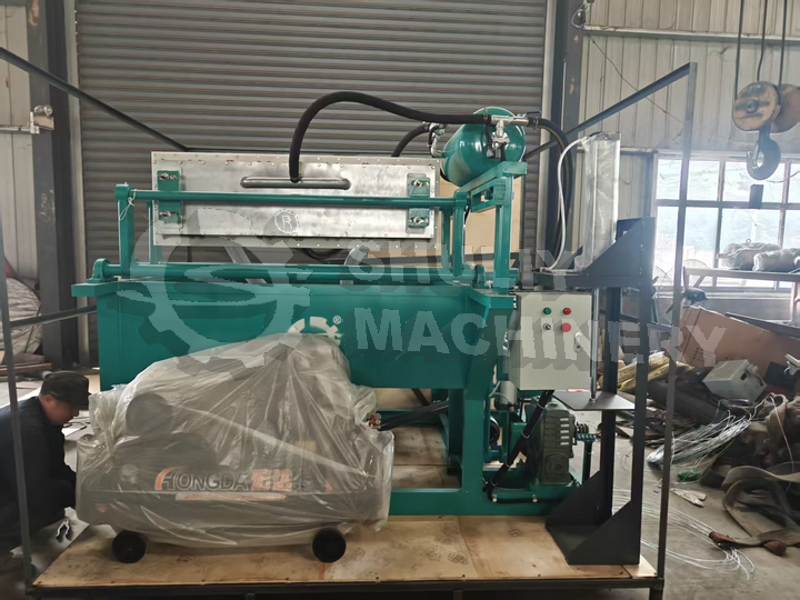 Paper tray making machine packaging